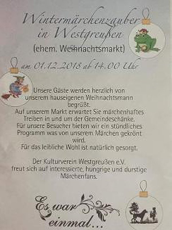 Winterm&auml;rchenzauber und Skat