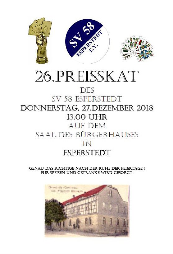 Winterm&auml;rchenzauber und Skat