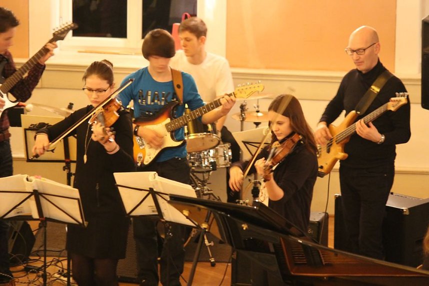 Weihnachtskonzert der Musiksch&uuml;ler