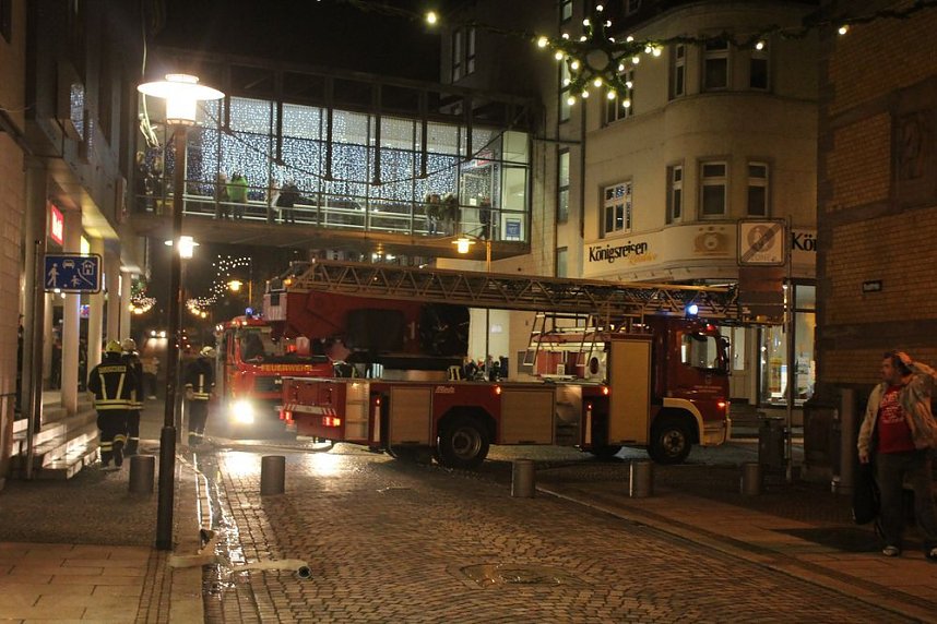 Dachstuhlbrand in Sondershausen