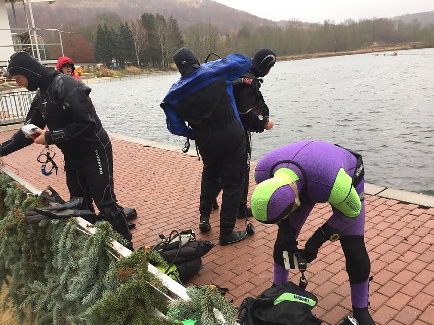 Weihnachtstauchen war ein Erlebnis