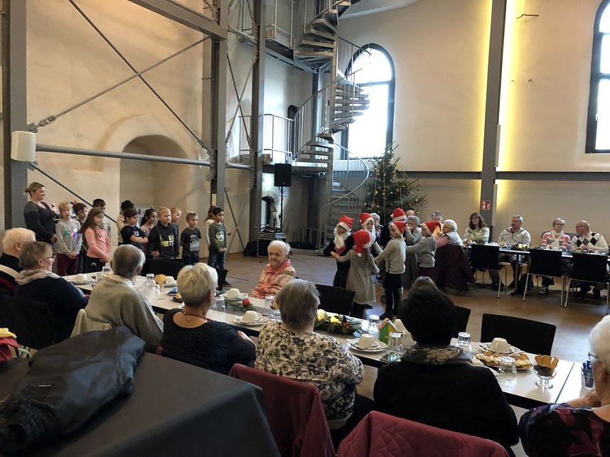 Weihnachtsfeier Pflegedienst Gl&uuml;ck Auf