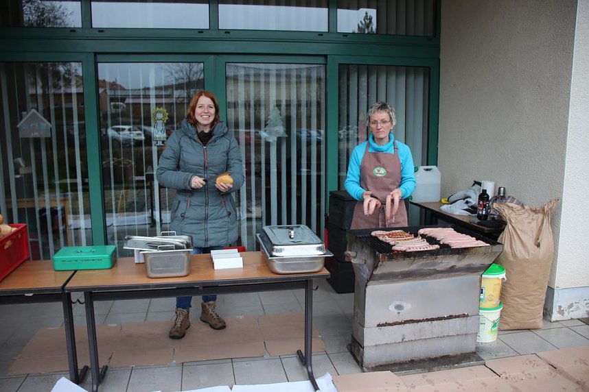 Andrang in der Talstra&szlig;e Sondershausen