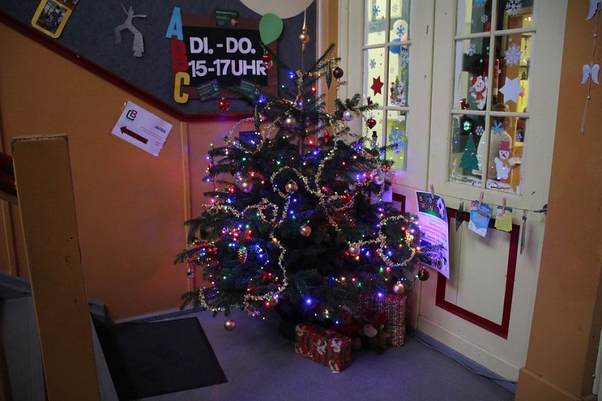 Weihnachtsengel im JUST