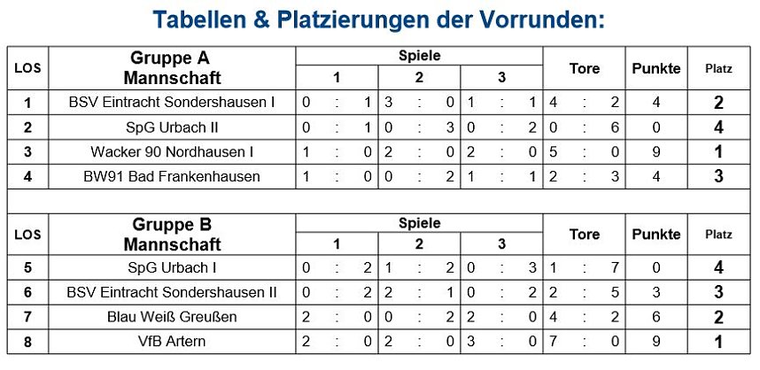 Hallenkreismeisterschaft der E-Junioren