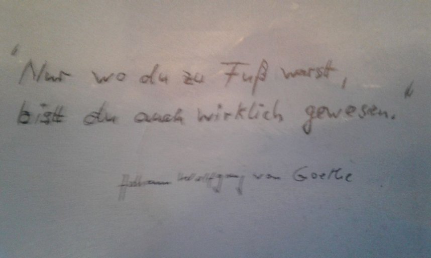 Bei Sturm und Regen &uuml;ber den Harz