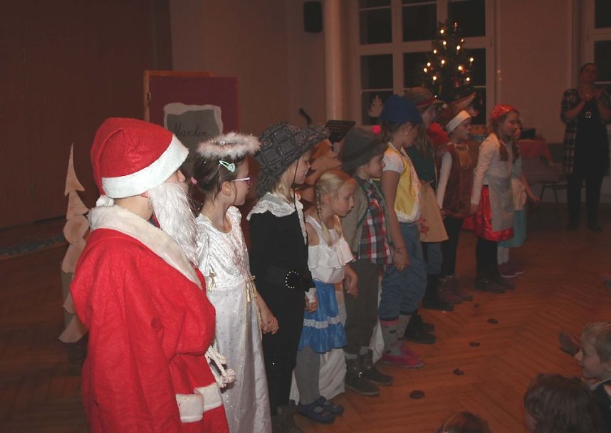 Weihnachtliche Weltreise gemacht