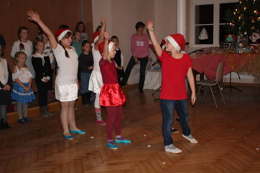 Weihnachtliche Weltreise gemacht