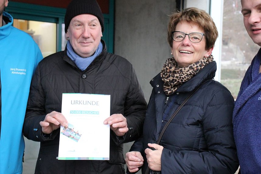 50.000. Besucher im Solewasse-Vitalpark