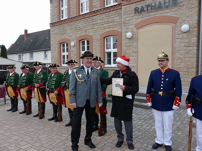 Abschluss 1. Bauabschnitt Rathaus Ro&szlig;leben