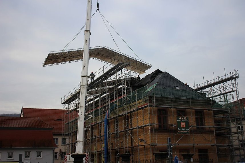Weihnachtsmarkt in Sondershausen er&ouml;ffnet
