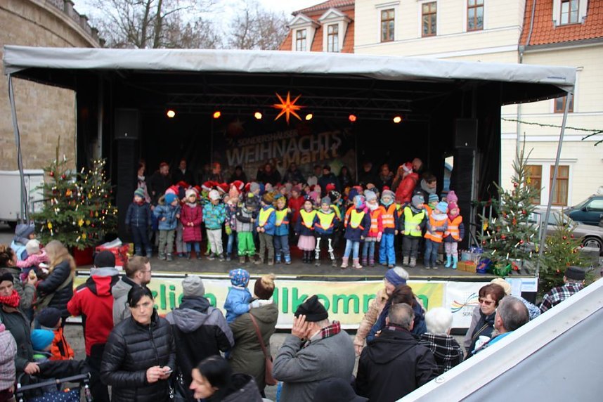 Weihnachtsmarkt in Sondershausen er&ouml;ffnet