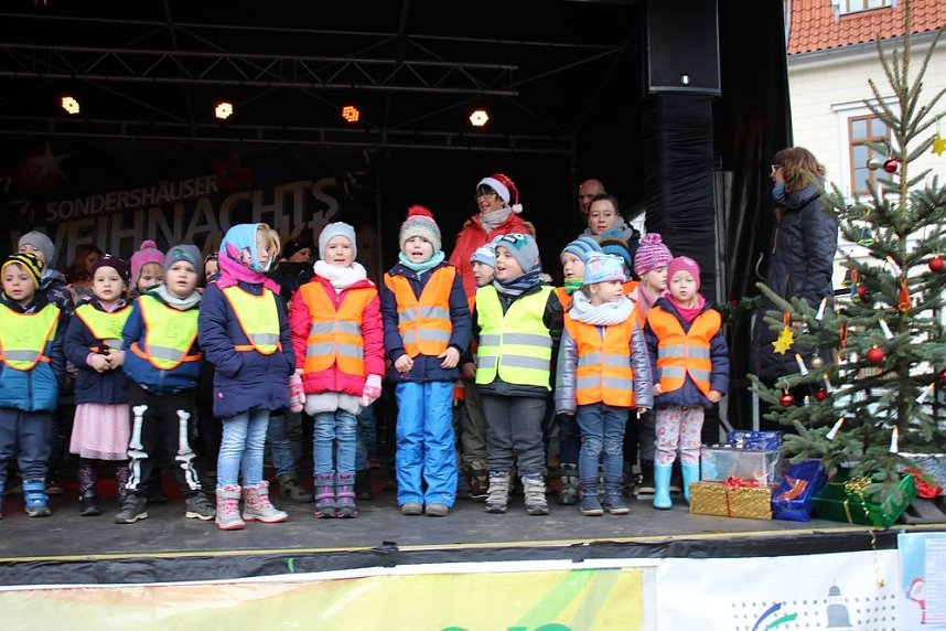 Weihnachtsmarkt in Sondershausen er&ouml;ffnet