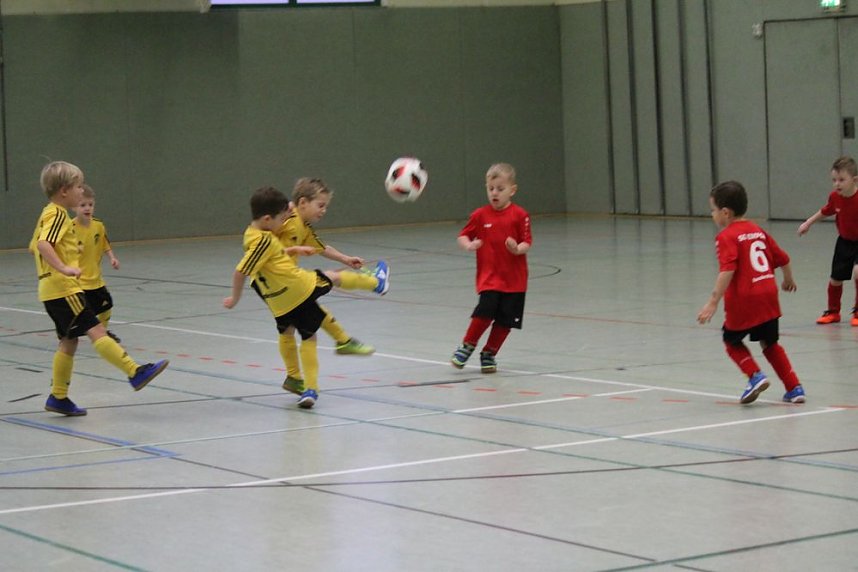 G-Junioren im Hallencup 2019