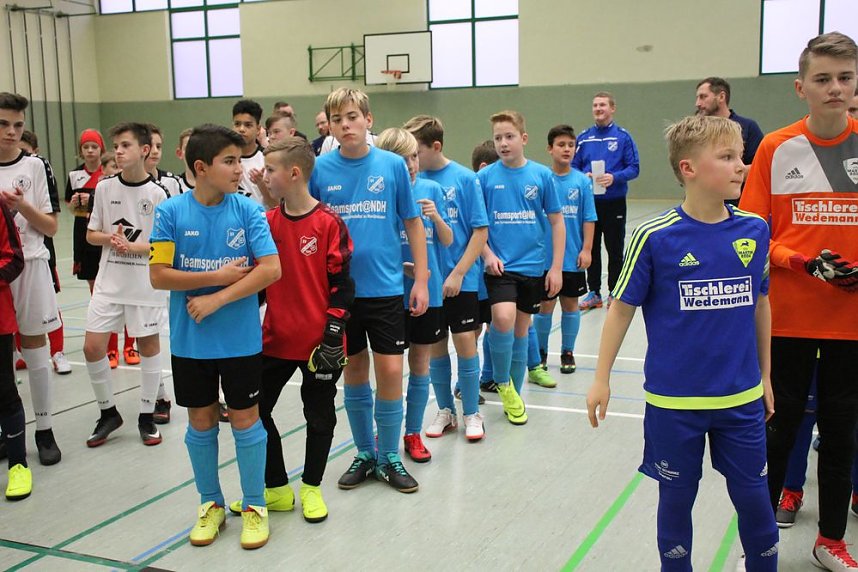 &Uuml;berraschung beim D-Junioren im Hallencup 2019