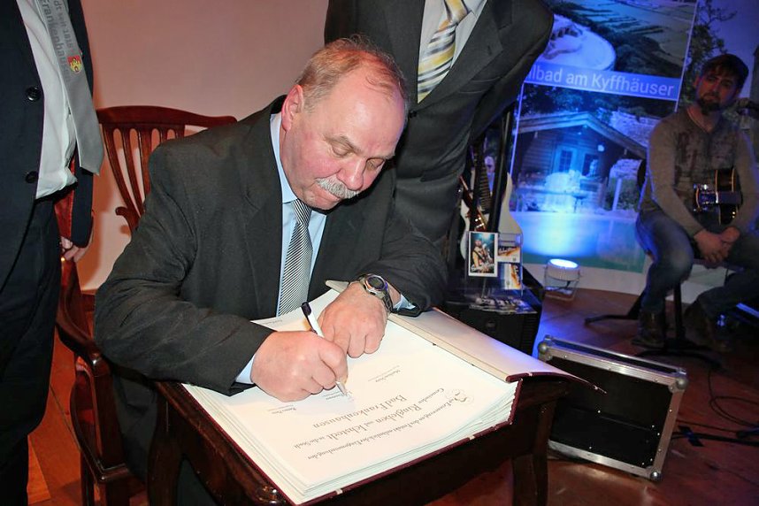 Festakt in Bad Frankenhausen mit &Uuml;berraschung