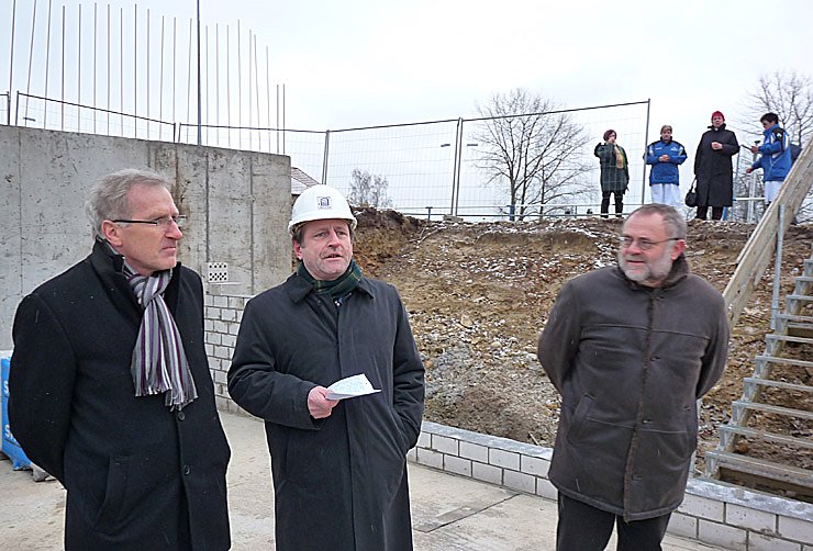 Grundsteinlegung Sportlerheim Westerengel