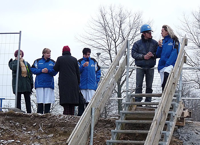 Grundsteinlegung Sportlerheim Westerengel