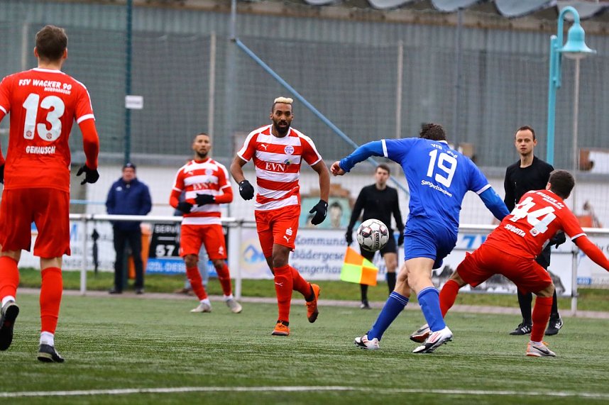Wacker gewinnt Test gegen Sangerhausen mit 5:1