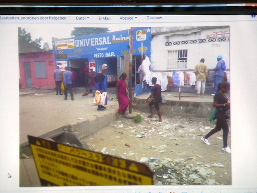 Von Kongoreise berichtet