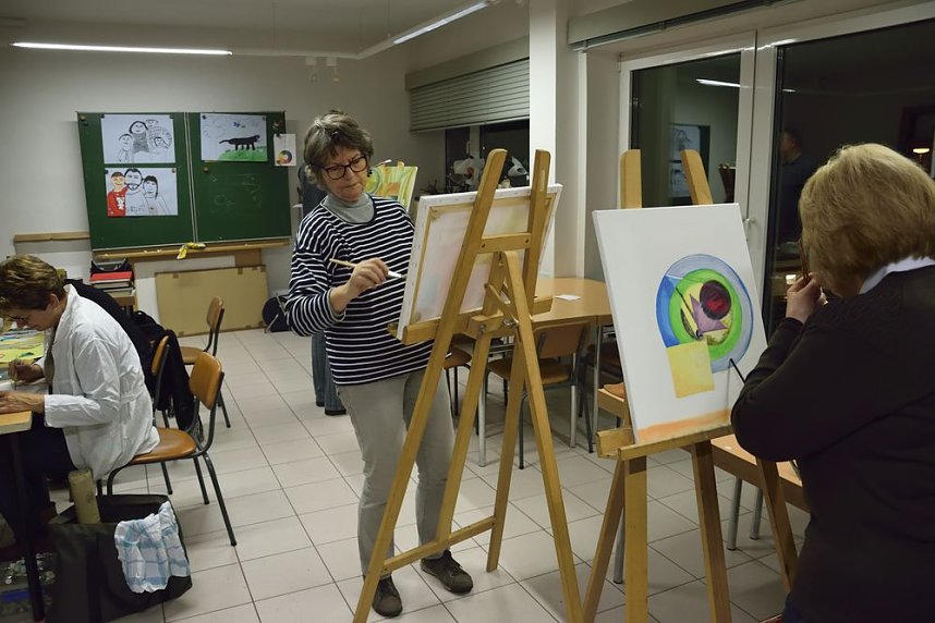 Kurs Bildnerisches Gestalten Semesterauftakt