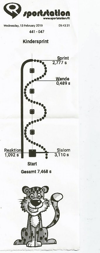 Kindersprint in Sondershausen