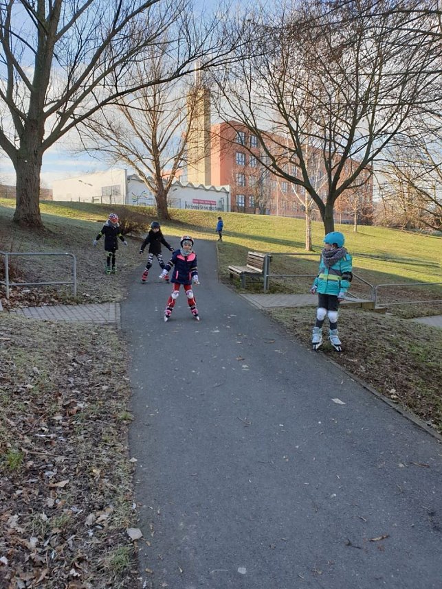 Auf INLINERN durch die Winterferien