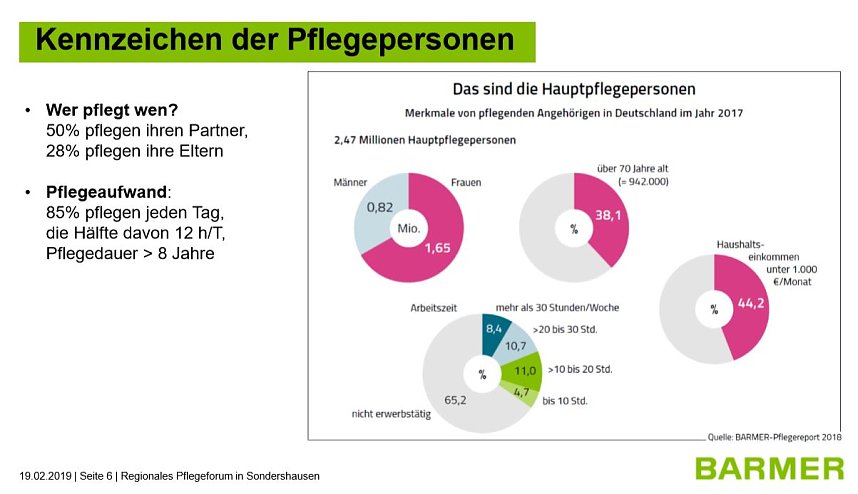Diskussion zur Pflegesituation in Nordth&uuml;ringen.