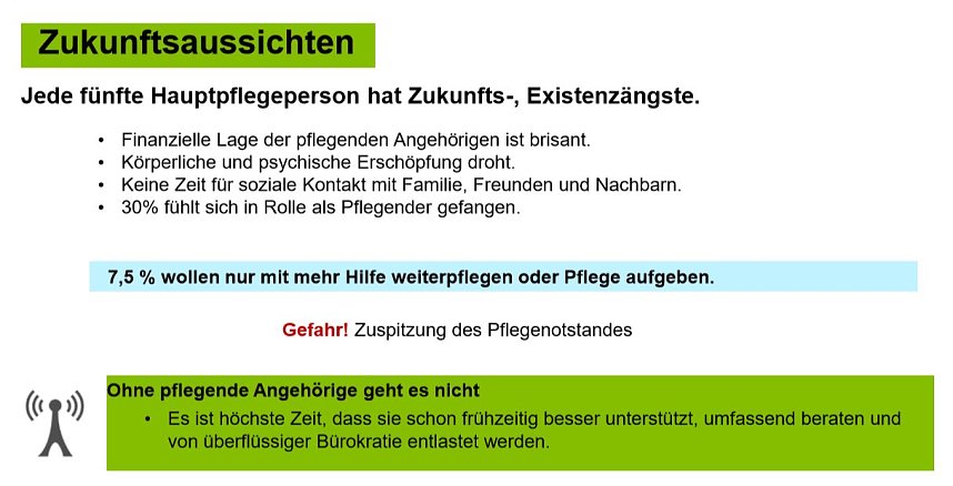 Diskussion zur Pflegesituation in Nordth&uuml;ringen.