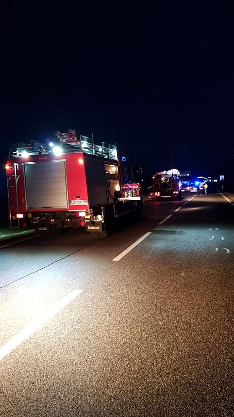 Unfall auf der B249