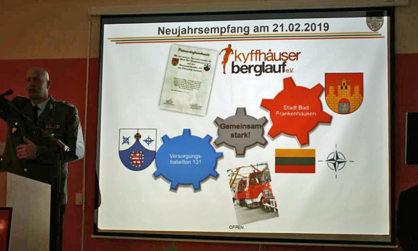 Neujahrsempfang in Bad Frankenhausen