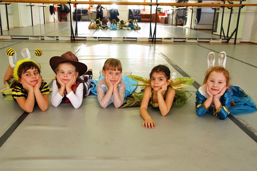 Fasching im Ballettstudio Radeva