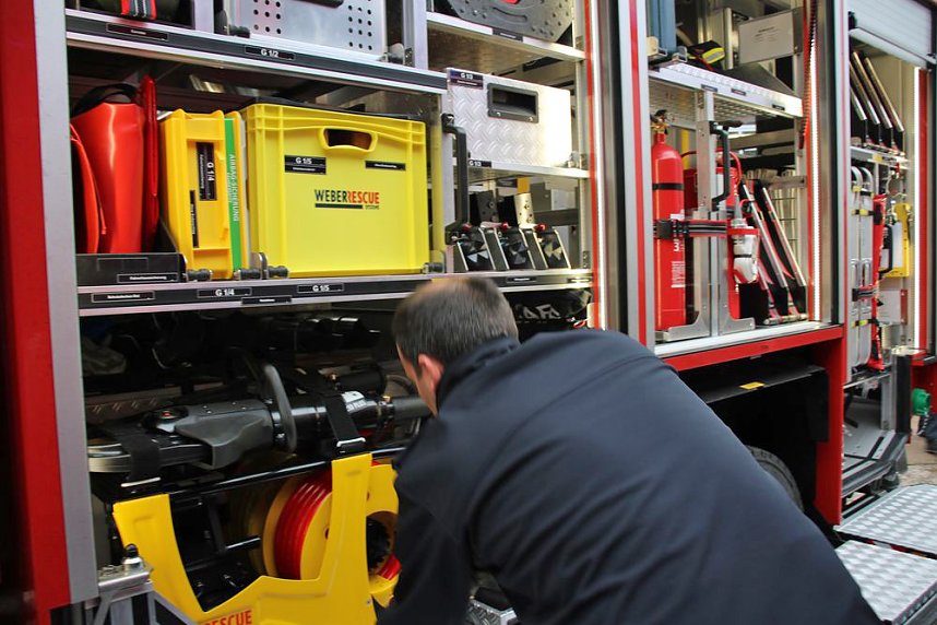 Vier Feuerwehrfahrzeuge f&uuml;r den Kyffh&auml;userkreis