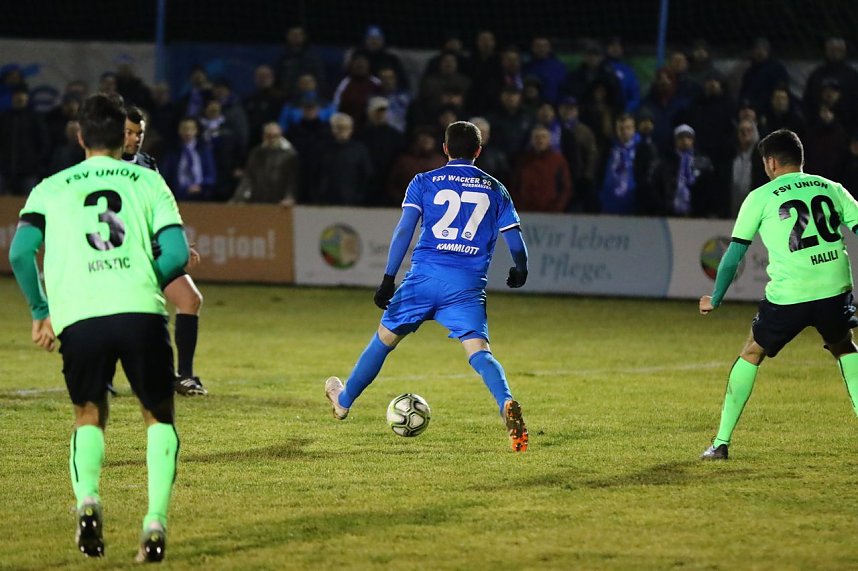 4:0 siegt Wacker gegen F&uuml;rstenwalde