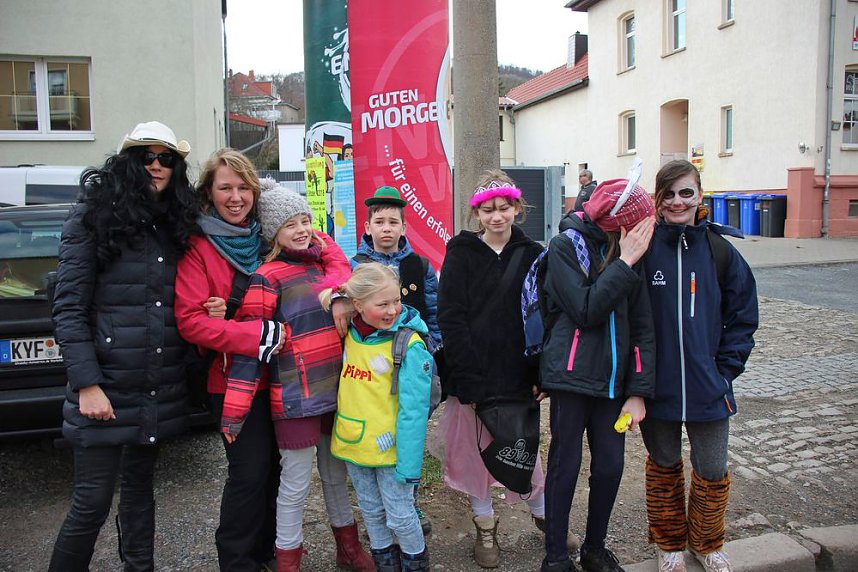 Der Rosenmontagsumzug in Sondershausen (1)