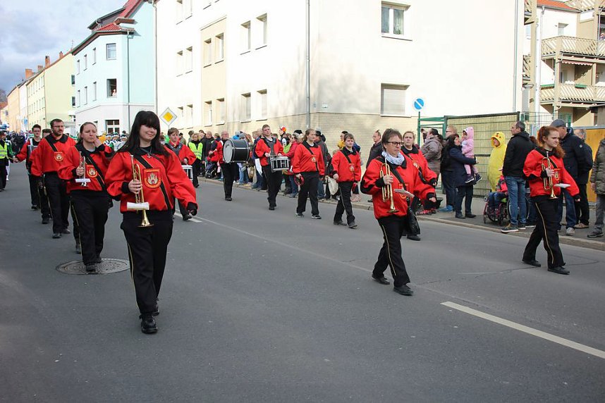 Der Rosenmontagsumzug in Sondershausen (1)