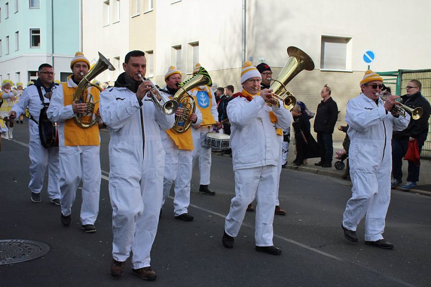 Der Rosenmontagsumzug in Sondershausen (1)