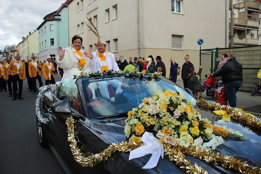 Der Rosenmontagsumzug in Sondershausen (1)