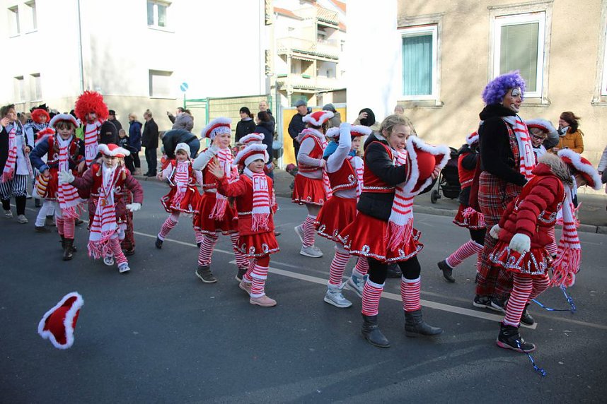 Der Rosenmontagsumzug in Sondershausen (1)