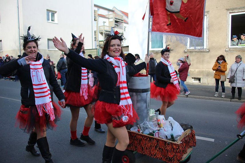 Der Rosenmontagsumzug in Sondershausen (1)