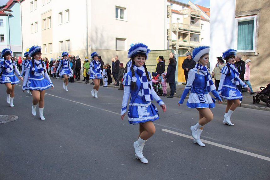 Der Rosenmontagsumzug in Sondershausen (2)