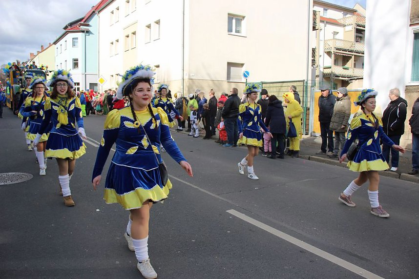 Der Rosenmontagsumzug in Sondershausen (2)