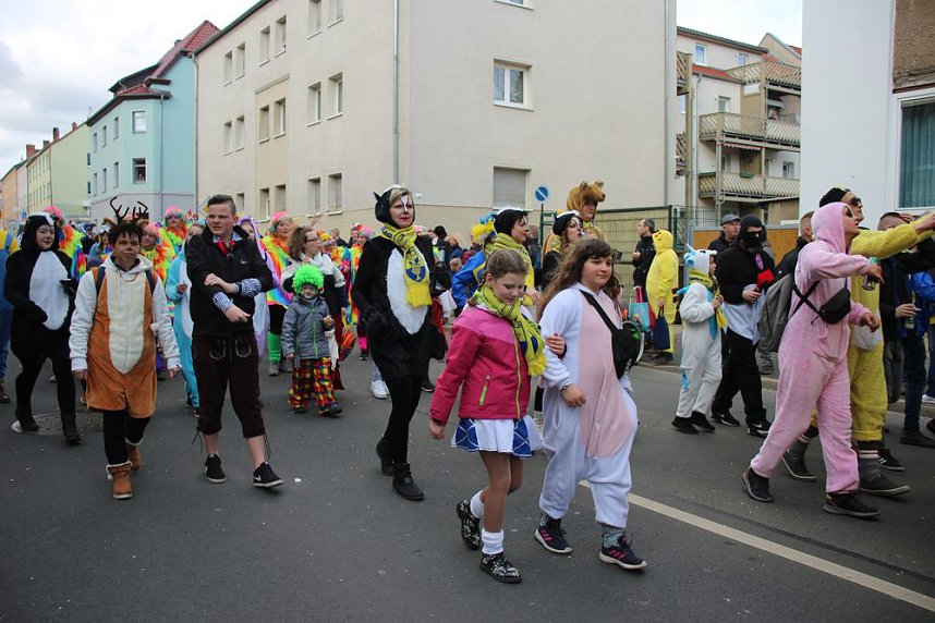 Der Rosenmontagsumzug in Sondershausen (2)