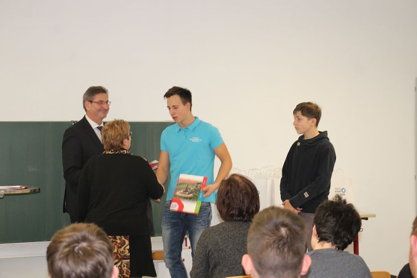 F&uuml;r Sch&uuml;lerwettbewerb heute Auszeichnungen &uuml;bergeben