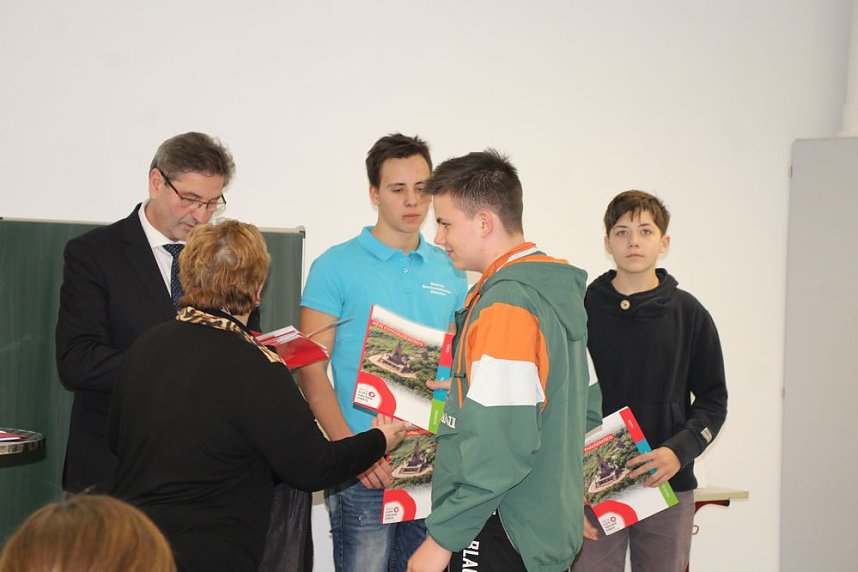 F&uuml;r Sch&uuml;lerwettbewerb heute Auszeichnungen &uuml;bergeben