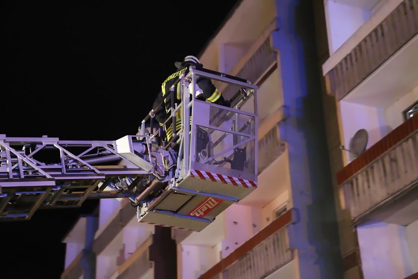 Kellerbrand in Sondershausen