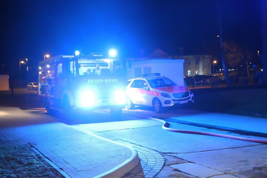 Kellerbrand in Sondershausen