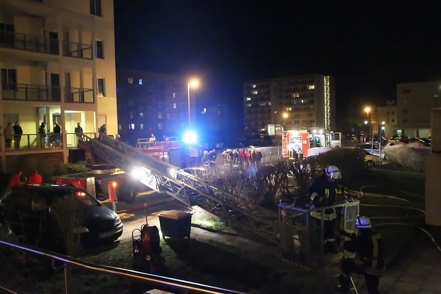 Kellerbrand in Sondershausen