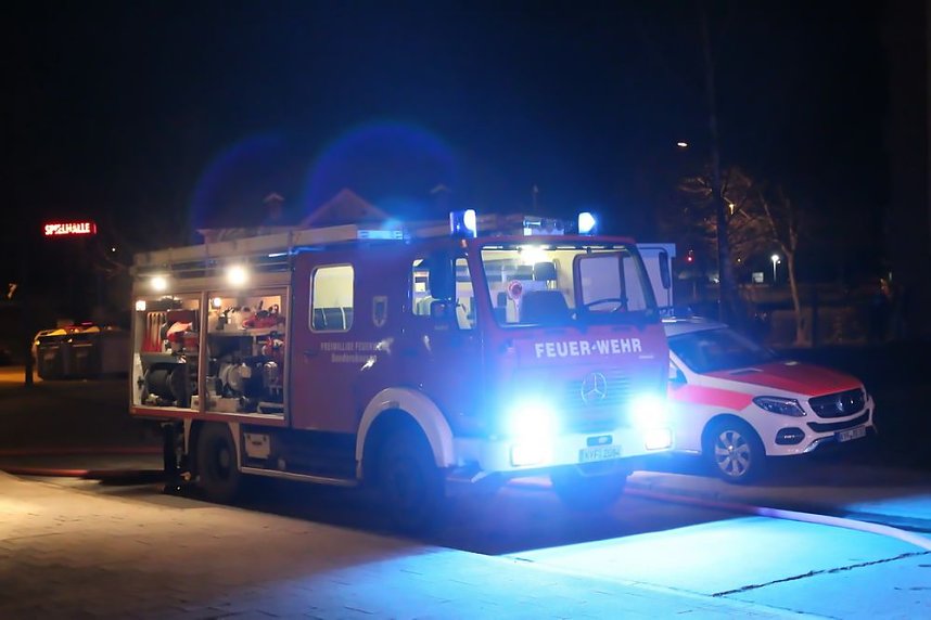 Kellerbrand in Sondershausen