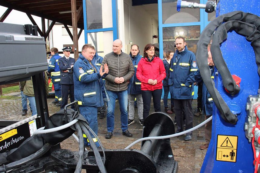 Neue Technik f&uuml;r den THW Sondershausen